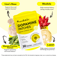 Acentiallabs 30 Patchs Transdermiques de Dopamine Améliorent le Bien-Être, Favorisent l'Équilibre Émotionnel – Patchs de Dopamine pour Hommes et Femmes