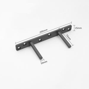 Supports d'étagère flottants invisibles Heavy Duty, <span class=keywords><strong>Support</strong></span> aveugle en métal en T dissimulé, Fixé au mur - Product Image 3