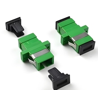 Adapter Fiber Optic SC APC Simplex FTTH Quick Assembly Connector Fiber Coupler