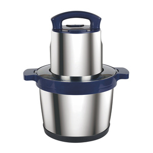 Meat <b>Grinder</b> 6L Stainless Steel Commercial Meat Mincer Garlic Crusher Vegetable Crusher Food Processor Cross Border Wholesale - Product Image 3