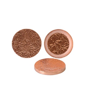 Hot Products Wholesale Amazon Hot Sale Logo Size Custom Design Shape Rose <span class=keywords><strong>Gold</strong></span> Glass Luxury Candle Jar Lid - Product Image 3