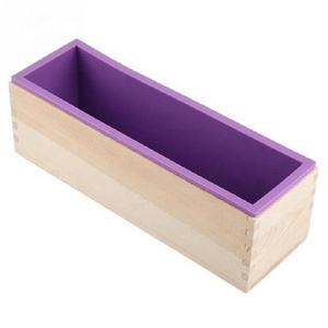 Moldes rectangulares de silicona para jabón, herramienta DIY para hacer pasteles y jabones, 42oz, gran oferta - Product Image 1