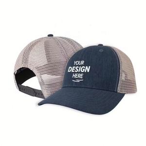 Women's Fashion Mesh <b>Flat</b> Bill Trucker <b>Cap</b> 5-Panel Hip Hop Snapback Foam for Casual Outdoor Travel-Puff Printing - Product Image 1