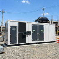 Générateur diesel silencieux triphasé à sortie AC 1000 kW 1000 tr/min avec démarrage automatique, télécommande et ATS