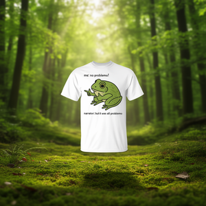 T-shirt Frog Me No Problemo Narrator But It Was All Problemo - Product Image 3