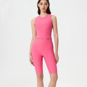 Conjuntos de Pantalones de Yoga de Cintura Alta para Mujer, 2025, de Alta Calidad, con Logotipo Personalizado, Cintura Elástica, Secado Rápido, Ecológicos, de Spandex/Nailon - Product Image 2
