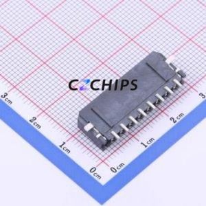 X3025WRS-08D-LPSW Wire-to-Board Pin Header SMD,P=3mm,Horizontal Mount Connector 1x8P 3mm Horizontal Mount 8P - Product Image 2