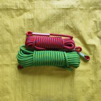 Corde statique en polyester Qianshun, résistante à l'usure, pour étendoir extérieur, épaissie, modèle de tressage pour remorquage et sauvetage, pour attache et fixation