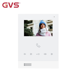 Unidad de <span class=keywords><strong>Videoportero</strong></span> GVS de <span class=keywords><strong>2</strong></span> Cables con Monitor Digital de 4.3 Pulgadas, Sistema de Intercomunicación con Video para Seguridad del Hogar - Product Image 1