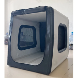 Grande cage personnalisée pour animaux de compagnie DWF matériel pliable cage pour chien à vendre maison extérieure pour chien point de chute gonflable chenil pour chien de voyage - Product Image 1