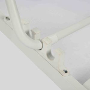 TIPTOP Sedia <span class=keywords><strong>da</strong></span> Spiaggia <span class=keywords><strong>Pieghevole</strong></span> Regolabile in Legno e Metallo per Esterni, Sedia Prendisole in Alluminio per Piscina Estiva - Product Image 3