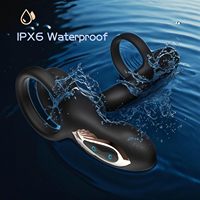 360° Drehender Vibrationsring mit 10 Modi für G-Punkt & Klitoris/Hoden-Stimulation für Männer/Frauen Paare