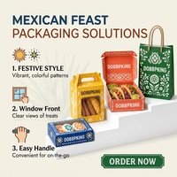 Boîte en carton pliable en gros, personnalisable avec logo, pour emballage jetable de burgers, frites, donuts, poulet, plats à emporter et restauration rapide
