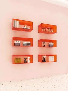 Estantes de pared flotantes <span class=keywords><strong>Funko</strong></span> <span class=keywords><strong>Pop</strong></span> Display Invisible Kids Book Shelf Picture Ledge Display Decor Estantes de pared de baño de plástico - Product Image 5