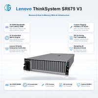 Penjualan Langsung Pabrik Server L Enovo ThinkSystem SR675 V3 Prosesor AMD EPYC 9354 hingga 8 Hard Disk SFF Rak 3U Server SR675 V3