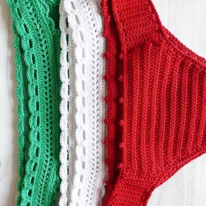 Conjunto de Bikini de Hilo Hecho a Mano Personalizado para Mujer, Traje de Baño Deportivo con Cuello en V, Mini Bikini de 2 Piezas Tejido a Crochet - Product Image 4