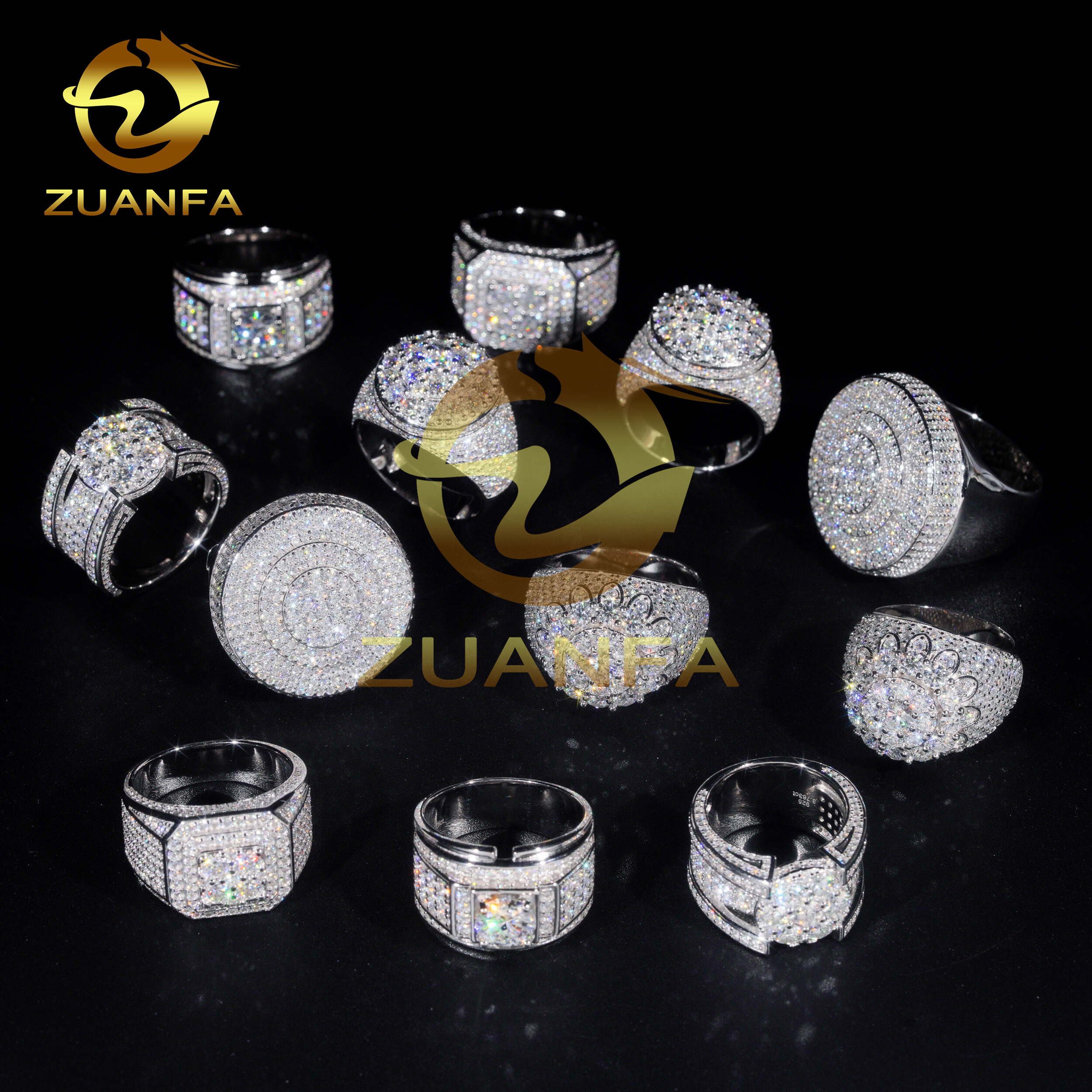 モダンクリスタルリング Shop Our Fashion Fine Jewelry Cluster Ring Collection
