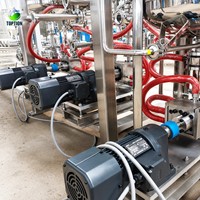 Équipement de distillation moléculaire en acier inoxydable, évaporateur à trajet court pour la transformation de l'huile de poisson, des huiles et des graisses