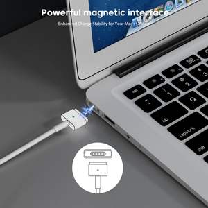 Chargeur magnétique pour MacBook Air 45W 60W 85W pour adaptateur secteur <span class=keywords><strong>Mag2</strong></span> en forme de T, connecteur de charge rapide pour ordinateur portable pour MacBook Pro - Product Image 4
