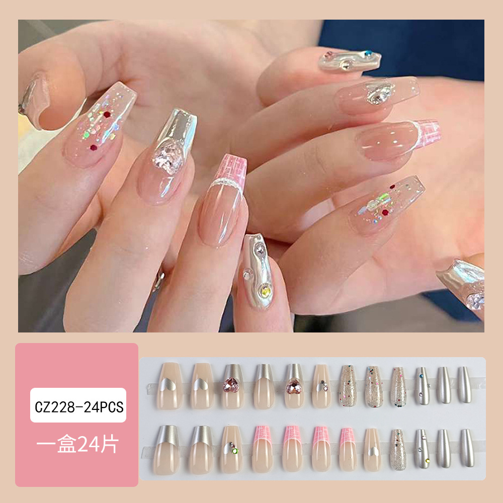 Cz228-24pcs miss chérie
