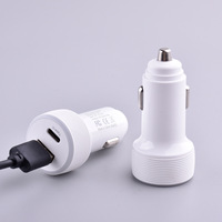 Pengisi Daya Mobil Listrik Universal 48W PD3.0 QC3.0 Pengisian Cepat dengan Port USB-A dan Type-C untuk Ponsel, Jam Tangan, Kamera, dan Perangkat Pintar