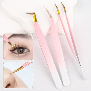Pinces à cils Dragon pour extensions de cils, pinces à cils professionnelles pour volume, pinces à cils pour extensions de cils individuelles - Product Image 1