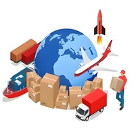 DHL FEDEX TNT UPS Luftfracht-Agenten Express-Versand Luftfracht Dropshipping Amazon FBA Tür-zu-Tür-Lieferung Südafrika Ägypten VAE