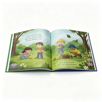 Impresión de Libros de Cuentos Infantiles de Tapa Dura, Libro Educativo Personalizado a Todo Color