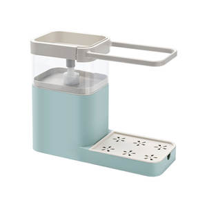 Multifunzionale Nuovo <span class=keywords><strong>Detersivo</strong></span> Liquido Pompa Piatto di Sapone Da Cucina Dispenser Con Barra di Tovagliolo Cremagliera - Product Image 1