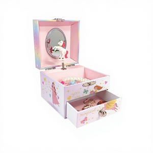 Yiyu Sonmelix - Caja <span class=keywords><strong>Musical</strong></span> <span class=keywords><strong>de</strong></span> Madera MDF con Diseño <span class=keywords><strong>de</strong></span> Princesa y <span class=keywords><strong>Castillo</strong></span> para Niñas y Niños, Regalo <span class=keywords><strong>de</strong></span> Cumpleaños, en Existencia - Product Image 2