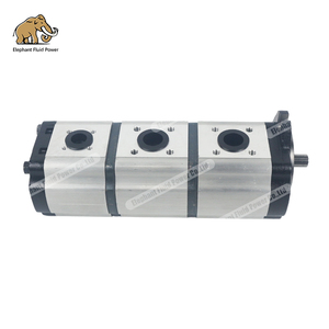 Pompe hydraulique 31+31+11, 10185727, 58010079, 924 Pompe à triple engrenage pour bétonnière SCHWING - Product Image 3