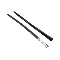 Kit de cuerpo de alerón lateral de falda lateral de fibra de carbono forjado estilo LD para actualización de BMW X6 G06
