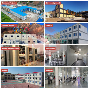 Moducube di alta qualità Z tipo contenitore pieghevole casa modulare con parete di vetro casa prefabbricata per uso alberghiero - Product Image 5