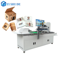 Machine d'impression automatique pour sacs en papier kraft et carton, imprimante d'emballage à passage unique, machine d'impression pour gobelets en papier et éventails