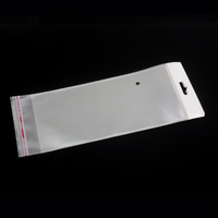 Tête de carte blanche impression en taille-douce Design élégant nouveau matériau emballage Opp recyclable de qualité alimentaire emballage cadeau en plastique sacs Opp