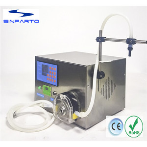 เครื่องบรรจุแบบกึ่งอัตโนมัติ SINPARTO ปั๊มไฟฟ้า 220V ตัวควบคุมการบรรจุของเหลว ความแม่นยำสูง - Product Image 2