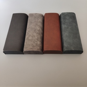 Fabricante de Estuches Rígidos Personalizados <span class=keywords><strong>para</strong></span> Gafas en Negro y Marrón - Estuches con Paño de Microfibra y Logotipo OEM - Product Image 3