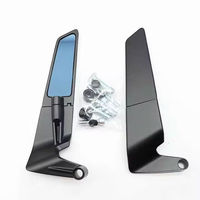 Espejo Retrovisor para Motocicleta, Modificado, Universal, Personalizado, Espejo Auxiliar de Reversa, Espejo Reflector para Scooter Eléctrico