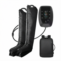 Bottes de compression 5200 mAh pour athlètes : Soulagement des douleurs musculaires, des gonflements lymphatiques et de la douleur, masseur de jambes pour la circulation sanguine et la récupération