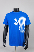 T-shirt décontracté ample à manches courtes avec logo imprimé classique Central Cee de la marque de mode américaine Synaa