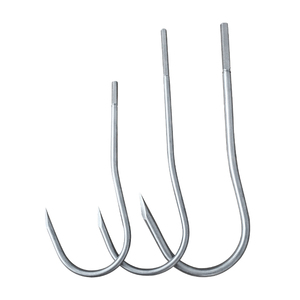 48cm/52.5cm/168cm/176cm 1 sezione Gaff da <span class=keywords><strong>pesca</strong></span> resistente con gancio grande - Product Image 3