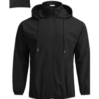OEM Logo Brodé Personnalisé Polyester Imperméable Soft Shell Full Zip Veste Équipe Uniforme D'entreprise Vêtements De Travail Hommes