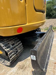 Miniexcavadora CAT 305.5E2 Usada Original de 5.5 Toneladas con Cuchilla Topadora, Buen Rendimiento, en Venta - Product Image 4