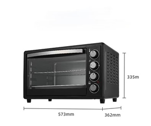 Nueva Freidora de Aire Multifuncional Negra de 60L de Gran Capacidad, Totalmente Automática, Visible, Sin Aceite, con Control de Temperatura, Horno Eléctrico Doméstico - Product Image 1