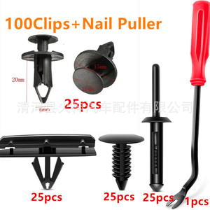 Auto Plastic Rivet <b>Clip</b> 11mm For <b>Car</b> Interior Panel Repair Replacement - Product Image 2