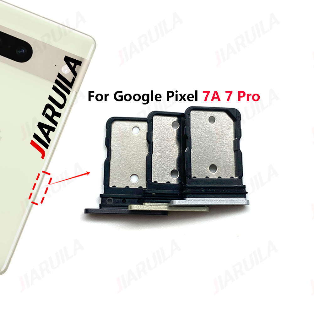 Pixel 4 Support De Carte SIM De Remplacement Pour Google Pixel 4, Pixel 4XL 2019 (Noir