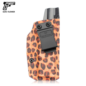 बंदूक और फूल तेंदुए प्रिंट सामरिक गियर IWB दाहिने हाथ Kydex पिस्तौलदान के लिए <span class=keywords><strong>Handgun</strong></span> पिस्तौलदान - Product Image 1