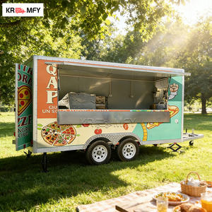 Remolque de cocina móvil con carrocería de acero inoxidable, totalmente equipado, certificado DOT CE VIN para puestos de hot dogs y comida rápida. - Product Image 1
