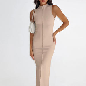 Custom White Wave Cutout Side, Slit vestido de novia Vestido de novia Mujeres Negro Cena formal Midi Vestidos/ - Product Image 1