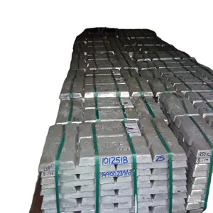 Çinko külçe/fabrika kaynağı yüksek kaliteli çinko külçe 99.99%/çinko Metal külçe